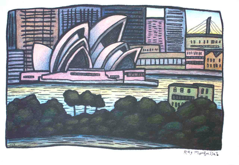 Reg Mombassa Sydney Opera House limited edition print